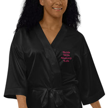 Load image into Gallery viewer, Bride Wife Mommy Life Satin Robe
